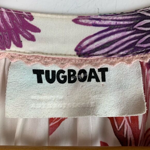 Anthropologie Tugboat women’s Azores midi oversized floral dress size XS/S - Picture 6 of 11